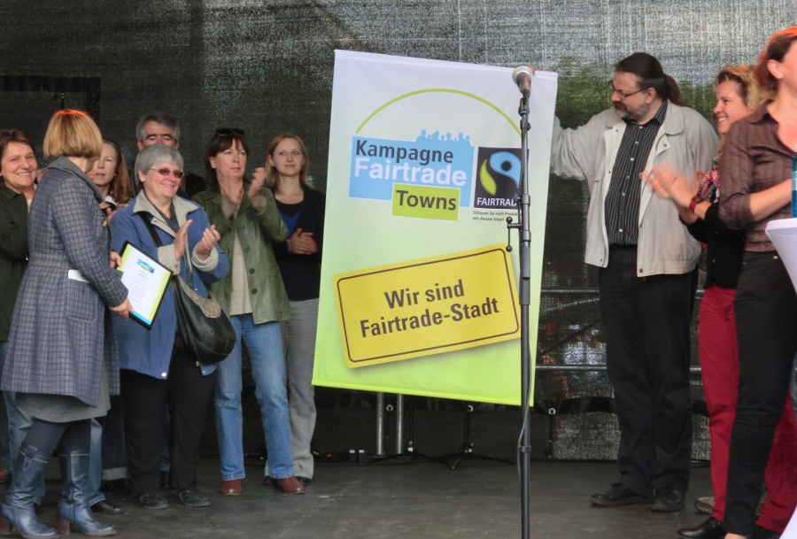 Fairtrade-Stadt-Banner